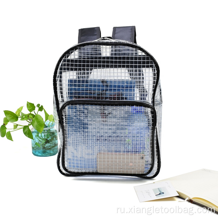 Muti-функция антистатическая прозрачная сетка рюкзак для чистой комнаты